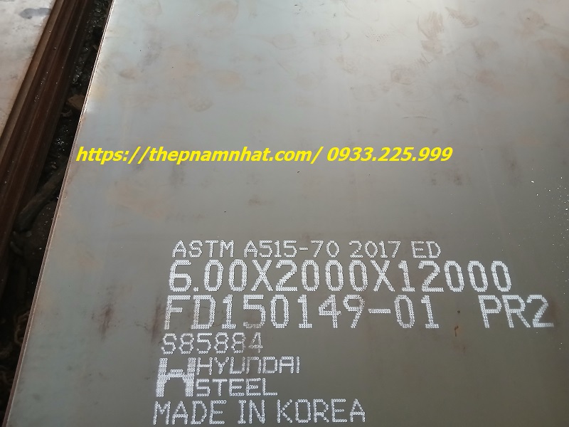 Thép Tấm A516Gr70 ,Địa chỉ phân phối thép tấm A515 – A516 chính hãng uy tín tại tphcm.