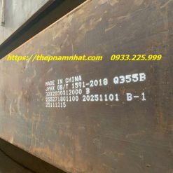 THÉP TẤM Q355: VẬT LIỆU CHỦ LỰC CHO KẾT CẤU CÔNG NGHIỆP HIỆN ĐẠI.