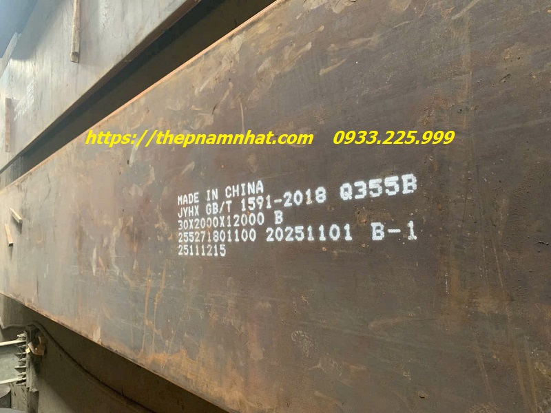 THÉP TẤM Q355: VẬT LIỆU CHỦ LỰC CHO KẾT CẤU CÔNG NGHIỆP HIỆN ĐẠI.