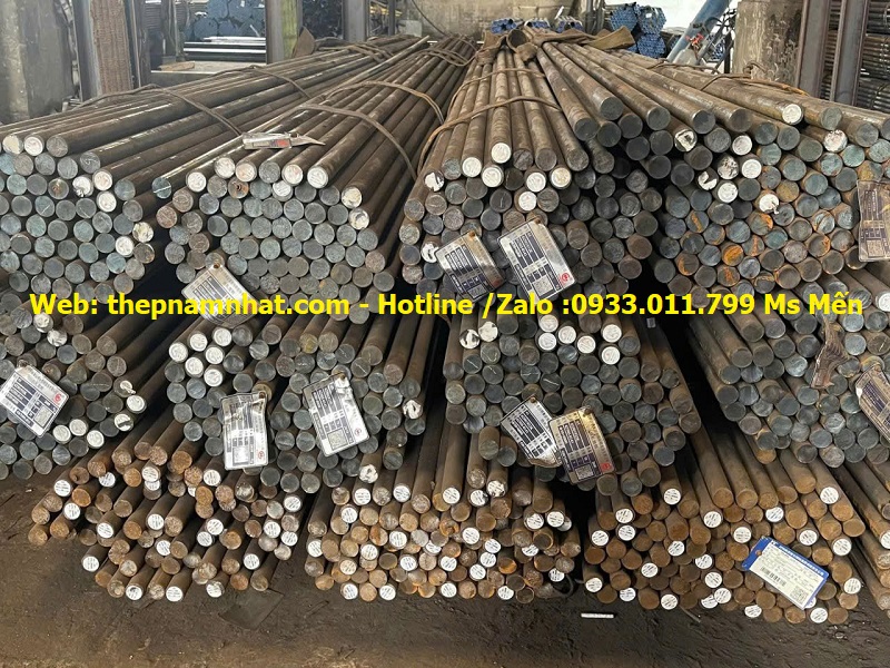 Thép tròn đặc S50C - 50C - C50..